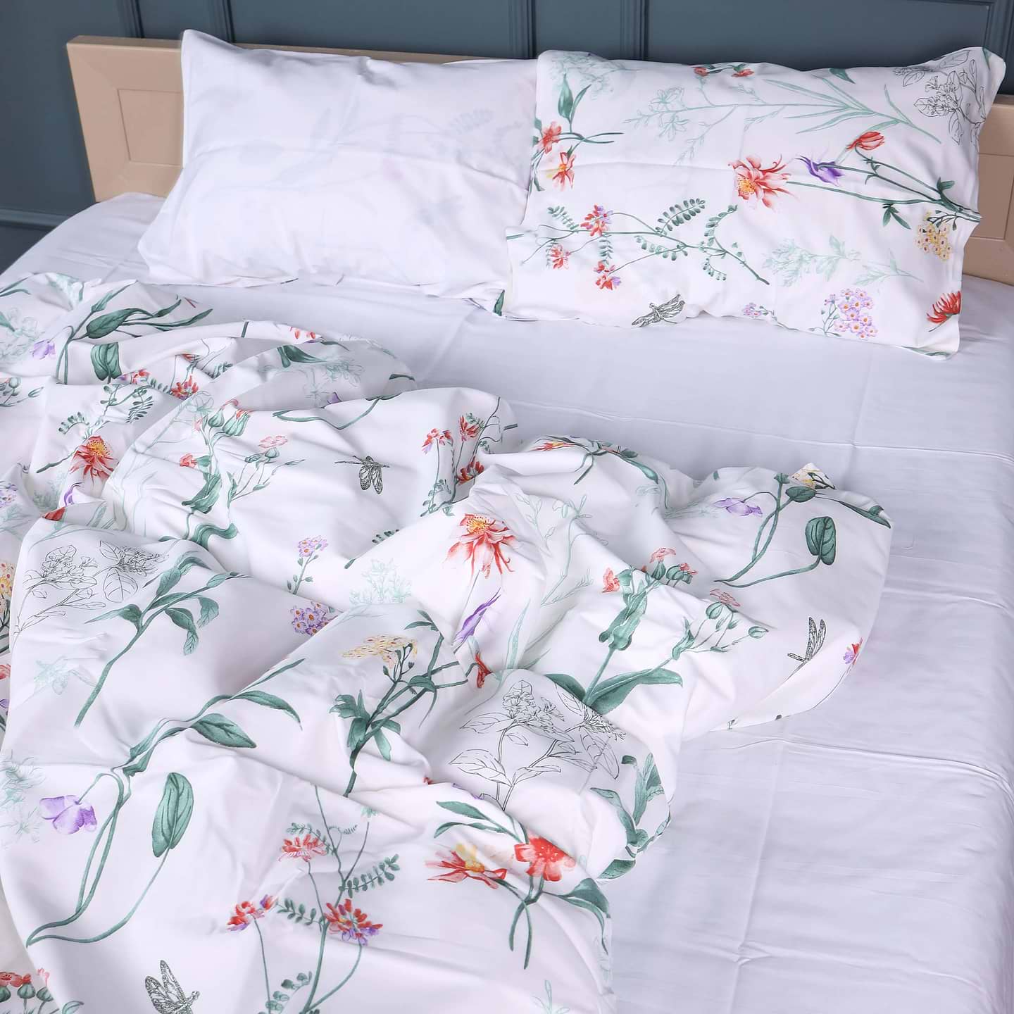Комплект постельного белья MirSon 22-1431 Meadow floral 220х240 (2200011247816)